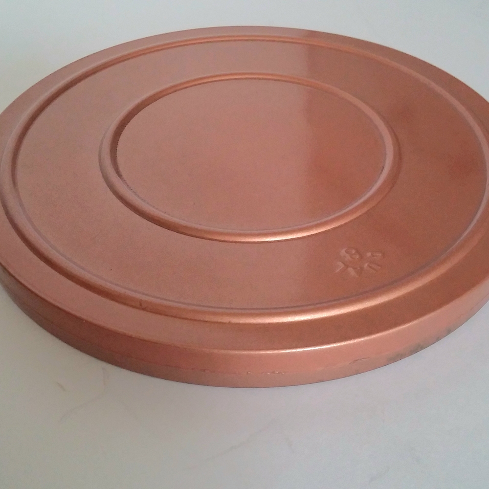 Vintage 8mm Film Canister Copper-Colored Electronics Accessory
